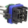 CONECTOR (ARN10141)  CONECTOR  PARA RELEVADOR DE 4 O 5 TERMINALES PUNTAS DELGADAS