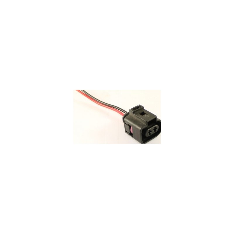 CONECTOR (ARN10143)  CONECTOR PARA REGULADOR BOSCH A4 GOLF JETTA POINTER 2 TERMINALES TIPO VAMPIRO SENSOR CIGÜEÑAL ARBOL DE LEVA