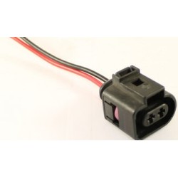 CONECTOR (ARN10143)  CONECTOR PARA REGULADOR BOSCH A4 GOLF JETTA POINTER 2 TERMINALES TIPO VAMPIRO SENSOR CIGÜEÑAL ARBOL DE LEVA