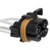 CONECTOR (ARN10144)  CONECTOR PARA RELEVADOR RY-109 A/A DE CHEVROLET  5 TERMINALES