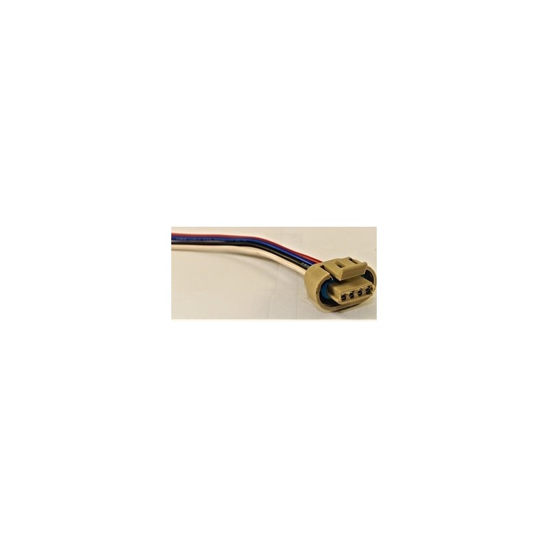 CONECTOR (ARN20138)  CONECTOR DE BOBINA CHEVY CORSA  OVALADA DE 4 TERMINALES MODELO VIEJO