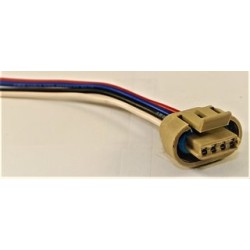 CONECTOR (ARN20138)  CONECTOR DE BOBINA CHEVY CORSA  OVALADA DE 4 TERMINALES MODELO VIEJO