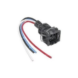 CONECTOR (ARN20161)  CONECTOR  PARA  BULBO  REFRIGERANTE  VW A-3 CONECTOR  CUADRADO  4 T