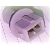 CONECTOR (ARN20169)  CONECTOR TIPO SOCKET DE VELITA  PELLISCO VW POINTER FORD GRIS 2 TERMINALES