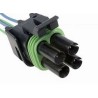 CONECTOR (ARN20174)  CONECTOR VALVULA IAC 4 TERMINALES AUTOS CHEVROLET PRIMERA GENERACION BASE CUADARADO