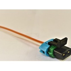 CONECTOR (ARN30168)  CONECTOR PARA BULBO MOTOVENTILADOR CHEVY 2 TERMINALES