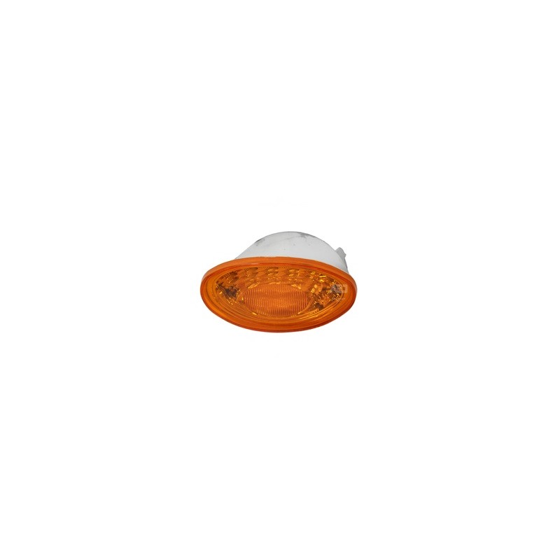 CUARTO (PLAF8830AM)  PLAFON CALAVERA MICA AMBAR TRASERA 24V LED 2 TERMINALES