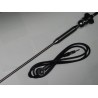 AMPERIMETRO (CF2013)  ANTENA CON UNIVERSAL CON RESORTE 3 SECCIONES