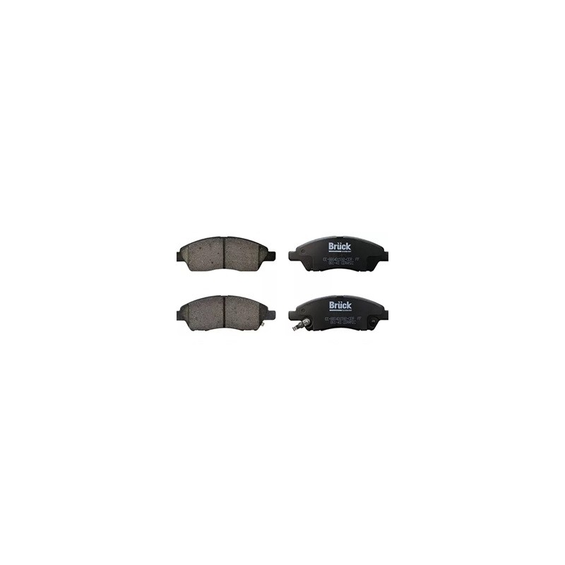 BALATA (EE-8804D1592)  BALATA FRENO VERSA-MARCH DELANTERA-13.8 MM SEMIMETALICA