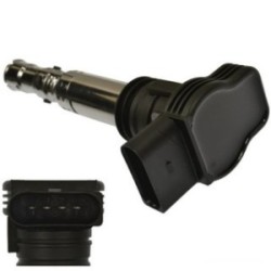 BOBINA (3016HMX)  BOBINA ENCENDIDO  AUDI A3  2001-2003  4 CIL. 1.8L. TURBO UF411    A4 2001-2005  4 CIL. 1.8L. TURBO
A4 2005-200