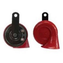 BOCINA (7424811HMX)  BOCINA  HELLA    CARACOL  ROJAS  GRAVE Y AGUDA   110DB