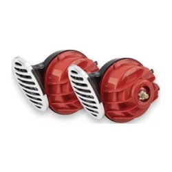 BOCINA (ZH-121)  BOCINA CARACOL C/RELAY COLOR ROJA TW