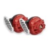 BOCINA (ZH-121)  BOCINA CARACOL C/RELAY COLOR ROJA TW