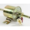 BOMBA (R8012ECO)  BOMBA DE GASOLINA ELECTRICA UNIVERSAL EXTERNA TIPO FILTRO 12V REDONDA