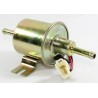 BOMBA (R8012ECO)  BOMBA DE GASOLINA ELECTRICA UNIVERSAL EXTERNA TIPO FILTRO 12V REDONDA