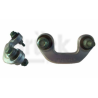 BRAZO (8D0411317D)  BRAZO BARRA ESTABILIZADORA PASSAT 97-2004-AUDI A4 98-2003 / IZQUIERDO-ALUMINIO – VIENE CON TORNILLOS