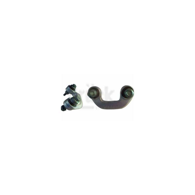 BRAZO (8D0411318D)  BRAZO BARRA ESTABILIZADORA PASSAT 97-2004-AUDI A4 98-2003 / DERECHO-ALUMINIO – VIENE CON TORNILLOS