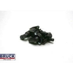 BRIDA (032121111CL)  BRIDA TOMA AGUA POLO CAJA REGULADORA – 2 BULBOS – 6 SALIDAS – CON PIPA LATERAL