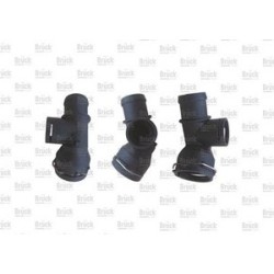 BRIDA (1K0122291AD)  BRIDA TOMA AGUA BORA MOTOR 2.0 LITROS – BORA DIESEL – GOLF GTI A5 / 1 BULBO – 1 SALIDA