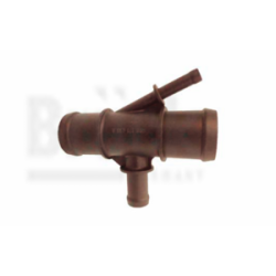 BRIDA (6Q0121438A)  BRIDA   TOMA DE AGUA  POLO   MOTOR   2.0LTS.   2 SALIDAS  GRUESAS1 MEDIANA