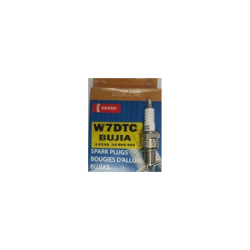BUJIA (W7DTC)  BUJIA  DENSO   3 ELECTRODOS VW GOLF JETTA  93…W7DTC antes 0241235982  0241236839 DENSO  W20EPB POR PZA