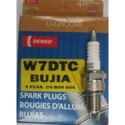 BUJIA (W7DTC)  BUJIA  DENSO   3 ELECTRODOS VW GOLF JETTA  93…W7DTC antes 0241235982  0241236839 DENSO  W20EPB POR PZA