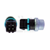 BULBO (357919501A)  BULBO SENSOR TEMPERATURA A3-DERBY 1995-2002-T2A / COLOR NEGRO/AMARILLO-4 POLOS