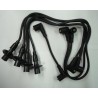 CABLE (0986MG0102)  CABLES DE BUJIA BOSCH VW SEDAN 88-92 1.6L ENCENDIDO ELECTRONICO