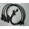 CABLE (0986MG0200)  CABLES DE BUJIA BOSCH VW BRASILIA 74-82 1.6L COMBI 72-87 1.5L 1.6L SEDAN 73-88 1.6L ENCENDIDO CONVENCIONAL