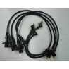 CABLE (0986MG0200)  CABLES DE BUJIA BOSCH VW BRASILIA 74-82 1.6L COMBI 72-87 1.5L 1.6L SEDAN 73-88 1.6L ENCENDIDO CONVENCIONAL
