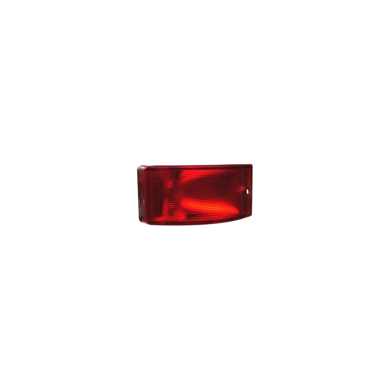 CALAVERA (PLAF208R)  CALAVERA CURVA PARA MINIBUS ROJA