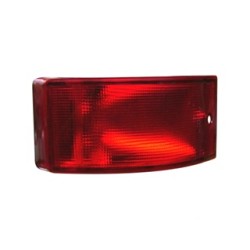 CALAVERA (PLAF208R)  CALAVERA CURVA PARA MINIBUS ROJA