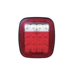 CALAVERA (PLAF787)  CALAVERA UNIVERSAL CHEVROLET DODGE FORD 16 LEDS ESTROBO